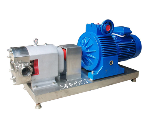 上海卫生级转子泵 不锈钢凸轮转子泵价格 高粘度转子泵厂家